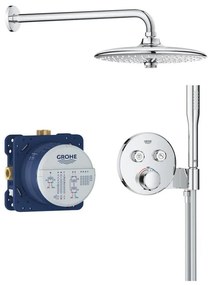 GROHE 34878000 - PRECISION SMARTCONTROL 260 mm zuhanyrendszer, fényes króm