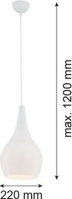 Argon SANTANA 3996 Függőlámpa 1x15W/E27 IP20
