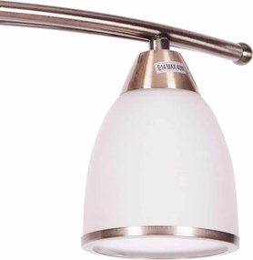 KAJA K-JSL-8090/3 AB SAMIRA Bronz Színű Mennyezeti Lámpa 3xE14 10W IP20
