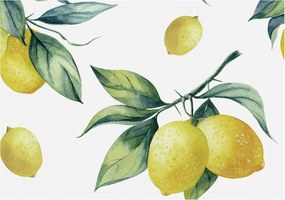Fotótapéta Flizelin Dekoratív Hálószoba Citrom motívum 312x219