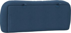 kék szövet fejtámla párna Hvar 100 cm