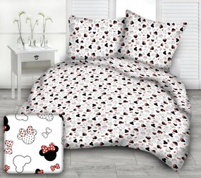 Minnie pamut gyerek ágyneműhuzat TiaHome - Gyerek szett 130x90cm + 65x45cm
