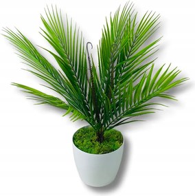 Műpálma Cserépben Virágcserép Irodába Művirág 54 cm