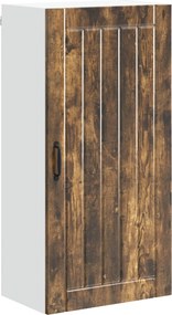 vidaXL Konyhaszekrény Füstölt tölgy 50 x 31 x 100 cm Faanyag
