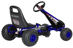 Pedálos gyerek gokart, kék