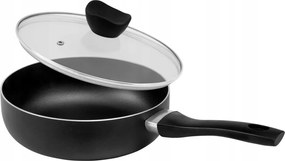 Mély serpenyő üveg fedővel 24cm