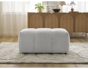 Világosszürke zsenília lábtartó Roxelane – Bobochic Paris