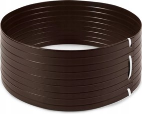 Pvc öntözőkör pántos kaspó szántóföldi kaspó barna 9,6l