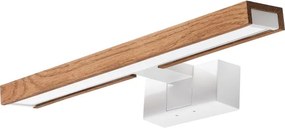 Brilagi - LED fürdőszobai tükörvilágítás 3 az 1-ben WOODY MIRROR LED/8W/230V IP44 fehér/tölgy cseresznye