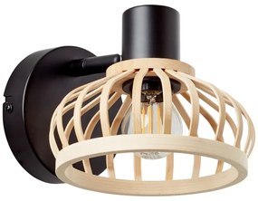 Brilliant - Fali lámpa NORAH 1xE14/28W/230V bambusz