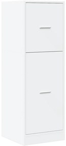 fehér szerelt fa patikaszekrény 40 x 41 x 118 cm