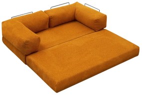 Sarokkanapé Comfort - Narancssárga