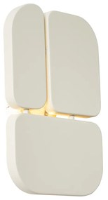 Design bézs fali lámpa 3 égős - Planes