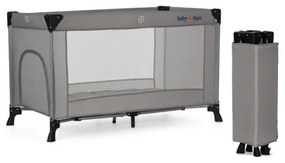 KINDERKRAFT - Utazó kiságy Baby Tiger VIKI szürke