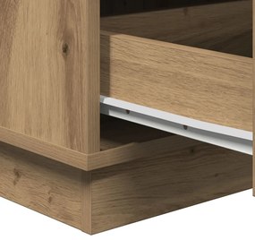 Éjjeli Szekrény LED-del Artisan Oak 39x34.5x65 cm Mérnöki Fa