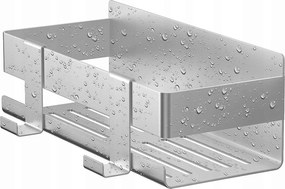 Zuhanypolc fúrás nélkül zuhanykosár zuhanypolc