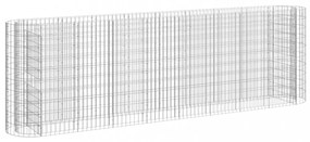 horganyzott vas gabion magaságyás 330x50x100 cm