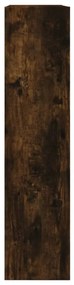 füstös tölgy színű szerelt fa cipőszekrény 80 x 21 x 87,5 cm