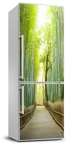 Hűtőre ragasztható matrica Bambusz erdő FridgeStick-70x190-f-72519653