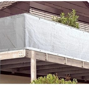Fehér műanyag belátásgátló erkélyre 300x90 cm - Garden Pleasure