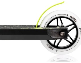 Lionelo - Gyermek roller WHIZZ fekete/fehér/sárga