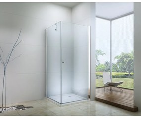 Mexen Pretoria zuhanykabin 85x50cm, 6mm-es üveg, króm profil-átlátszó üveg, 852-085-050-01-00