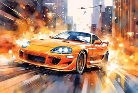 Supra vinil flizelin tapéta gyors és dühös wz1 Méretre Szabva