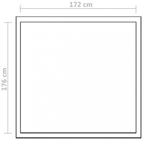 megerősített alumínium melegház 3,46 m²