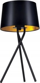 Asztali lámpa E27 Remi Gold fekete, arany Kaja