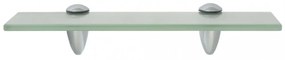 2 db lebegő üvegpolc 30 x 10 cm 8 mm