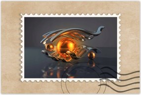 Poszterek 90x60 Absztrakt Golyók a kézben