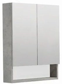 Tükörszekrény SAT Cubeway 60x14x72 cm laminált beton GALCU60BE