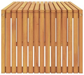 Dohányzóasztal Barna 90 x 45 x 35 cm tömör akácfa