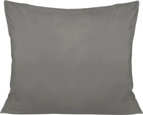 Pamut-szatén párnahuzat 70x80 egyszínű világosszürke