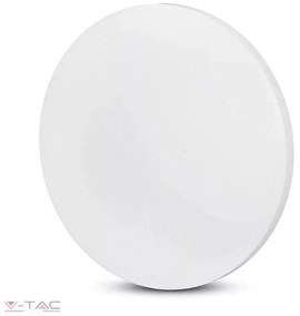 V-Tac 48 Cm 36W LED Csillogó Búrás Kör Mennyezeti Lámpa Állítható Színhőmérséklet -tel 3900 Lumen