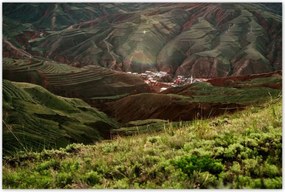 Poszterek 120x80 Hegyi tåj Tåjkép