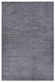 Antracitszürke szőnyeg 160x235 cm Panglao New York Anthracite – Elle Decoration