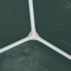 zöld rendezvénysátor 4 x 6 m 90 g/m²