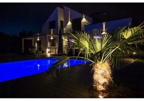 LED Kültéri fali lámpa 2xLED/3W/230V IP54 fekete