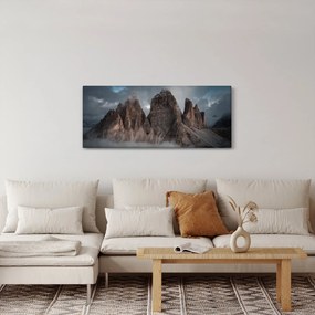 Kép - Három fogak, olasz Dolomitok (120x50 cm)