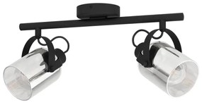 Eglo 99053 - Spotlámpa BERREGAS 2xE27/40W/230V