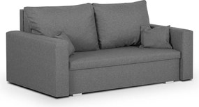 MONDI Kétszemélyes kinyitható kanapé Szürke