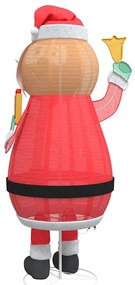 Karácsonyi Mikulás 200 LED-del Meleg fehér 100 x 180 cm szövet