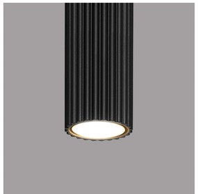 Fekete spotlámpa Gleam – Sollux