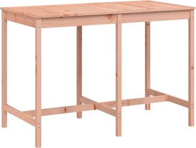 vidaXL tömör duglászfenyő kerti asztal 159,5 x 82,5 x 110 cm