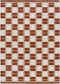 Bézs-terrakotta színű szőnyeg 133x190 cm Astra – Universal