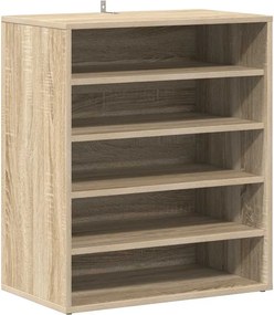 vidaXL sonoma tölgy színű szerelt fa cipősszekrény 60 x 35 x 70 cm