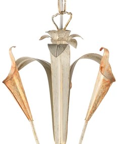 ONLI - Csillár láncon LUCREZIA 5xE14/6W/230V krém