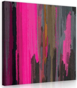 Vászonkép 40x40 Absztrakt kifejezés szín textúra dinamika modern művészet