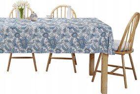 Abrosz Asztalra 85x85 Kék Virágok 4139A